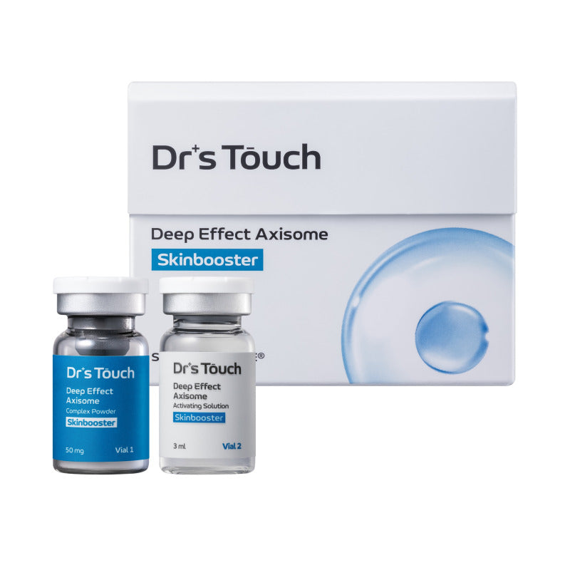 Dr’s Touch Deep Effect Axisome Skin Booster box and dual-vial set